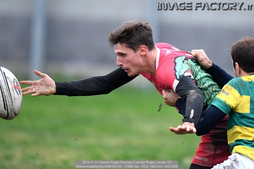 2018-11-11 Chicken Rugby Rozzano-Caimani Rugby Lainate 153
